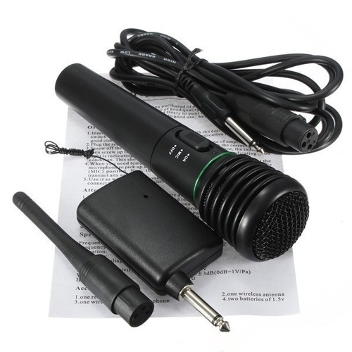 Microphone wireless wired - microphone, 2in1